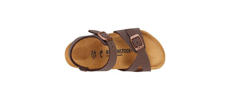 Rio Birkenstock Birkibuc Regular Detske Hnede | SK 446OKI